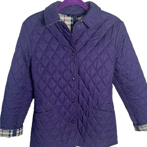 Burberry London Utility Purple Jacket - Picture 1 of 17